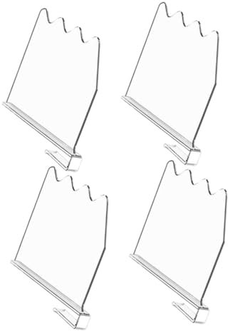 Levemolo 4stücke Durchsichtige -regalteiler Transparenter Schrankregal-Organizer Regaltrenner Schrankzubehör Für Kleidungsaufbewahrung Stabiler Boden Multifunktionaler Organizer Für