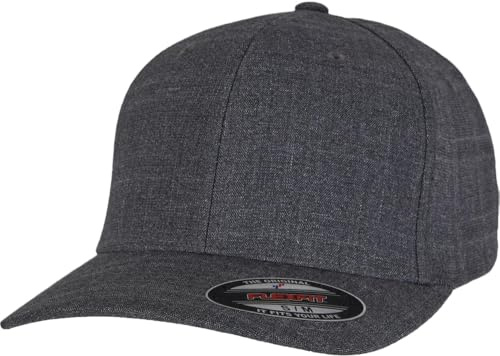 Flexfit herr fin melange flexfit, herrmössa, finns i många olika färger, storlekar S–M till L-XL, kol, S-M