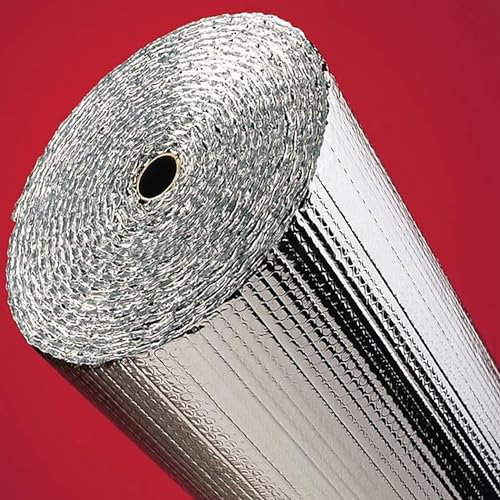 WaiDXn Lámina Aislante for Suelos laminados, película Aislante autoadhesiva, fácil de Instalar, Ahorro de energía(1x30m)