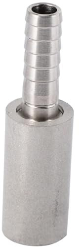 JKELPV bierbrauset 0,5 Diffusionsstein aus Stahl, Bierkarbonisierung, Belüftung für Fassbier, Weinwerkzeuge, Barzubehör Heimbrausystem