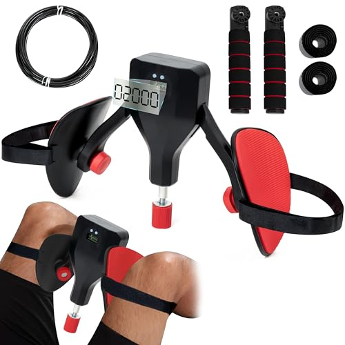 Wood Homing Kegel Appareil d'entraînement du plancher pelvien pour homme et femme – Résistance intérieure extérieure réglable Pro 3 en 1 – Appareils d'exercice avec corde à sauter pour jambes, bras