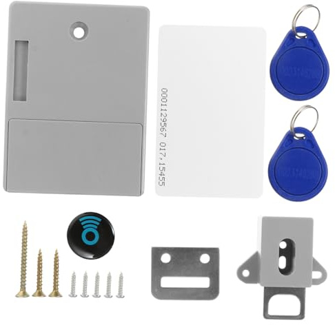 Elektronisches für Schublade und T3 Sensorschloss Abs Schrank | Rfid Entriegelung, Bohrfreie Montage ohne Beschädigung, Kompakte Bauform für Möbel