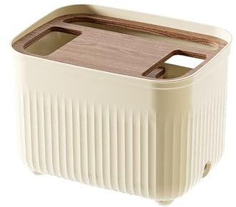 OAKVYNE Router Shelf Wall Mount Router Storage Box, WiFi Wireless Router Storage Box,Wooden Set-Top Box, For WiFi Internet Wireless Device Power Wire Holder Hide