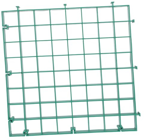 ROMISBABA Protector de Árbol de Plástico Verde Rejilla para Pozo de Árbol Fácil Instalación y Corte Adecuado para Jardines Áreas Residenciales y Vías Municipales Uso DIY