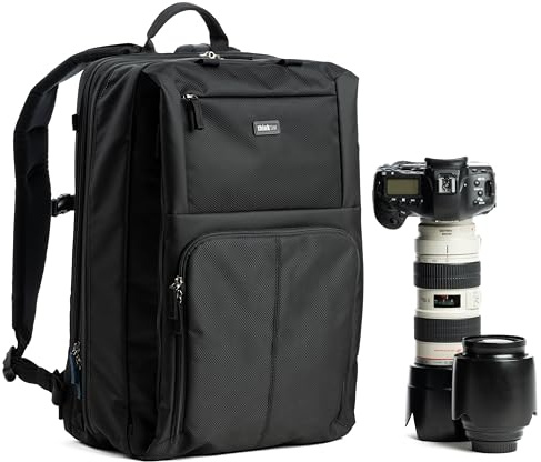 Think Tank Shape Shifter 25L Camera Backpack, Expandable/Compressible, 25 Liters, Multiple Camera Storage, for Traveling Photographers and Photojournalists (Black)
