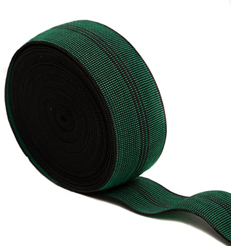 Tramatessile - Cinghia Elastica per Tappezzeria - Larghezza 60MM - Nastro Elastico per Divani e Poltrone - Adatta a sedute e schienali - Cinghie Elastiche a 3 Righe - Allungabile fino al 60%
