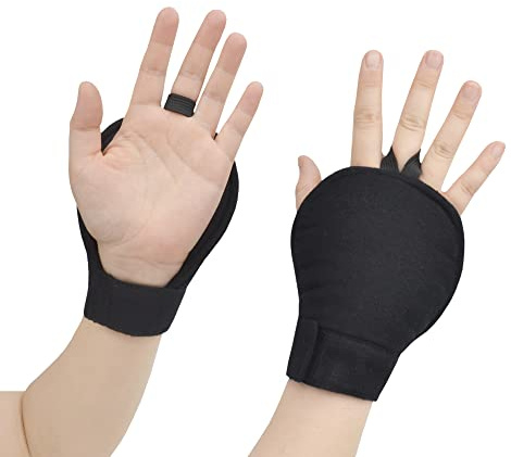 welsoon Back of Hand Pad Protector Palmless Pad for Male When Doing House Working Gardening Weeding