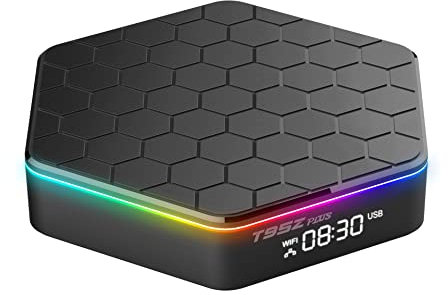 Android TV Box 11.0, 4GB RAM 64GB ROM H618 Quad-Core 64Bits, 1000M LAN Dual-Wifi 2.4G/5G Android Box with 6K/AV1/3D/USB 3.0/BT 4.2 Set Top Box,4GB+64GB