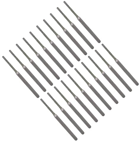 CNBTR Lot de 20 forets diamantés de 1,5 mm de diamètre pour porcelaine, céramique, verre et carrelage