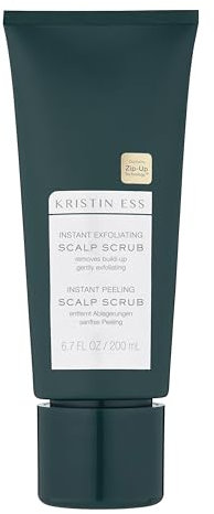 Kristin Ess Scrub per cuoio capelluto, esfoliante istantaneo, cura dei capelli di alta qualità, idratante e bilanciante, anti-forfora e depositi, vegano, senza solfati e siliconi, 200 ml