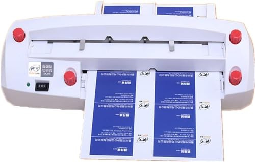 ZWQOZ Taglierina automatica resistente per biglietti da visita in miniatura regolabile per biglietti da visita, taglia A4, tagliatrice per carte da taglio aziendale (dimensioni: 85 x 55 mm)
