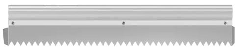 DPFCYBS Zahnspachtel Mörtelkamm 60cm(23.6in)-90cm(35.4in) Große Quadratische Edelstahl-Zahnkelle Für Schnelles Und Gleichmäßiges Auftragen des Klebers Auf Dem Boden(Size:B-80cm)