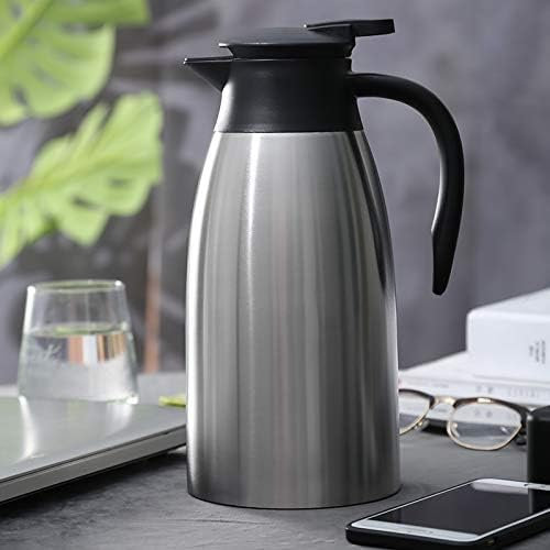 71oz Thermal Coffee Carafe with Stainless Steel Liner, Coffee Carafes for Keeping Hot, Double Walled Vacuum Insulated Coffee Urn for Coffee & Tea, Home & Office