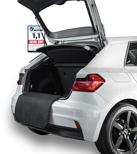 LIONSTRONG Protezione Soglia Bagagliaio Imbottito e Impermeabile – Tappetino Protezione Universale Adatto per Auto da Utilitaria a SUV – Protezione Bagagliaio Cani – Resistente Graffi (100x73cm)