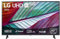 LG UHD 43'', Serie UR75, Smart TV 4K, 43UR75006LK, Processore α5 Gen6, HDR10 Pro, Filmmaker Mode, Game Optimizer, Wi-Fi, webOS 23, Alexa, Sports Portal, 3 HDMI, 2 USB