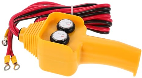 SOLUSTRE Interrupteur à Télécommande Pour Treuil Électrique De Rechange Plastique Fiables Commande Manuelle Pour Sur Véhicule