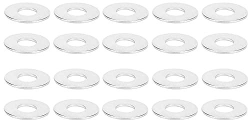 Rondelle in acciaio inossidabile M6 Accessori serra a prova di ruggine resistenti ad alte prestazioni 304 acciaio inossidabile compatto 20pc leggero