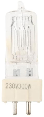 Nutriess 300W 220V G9.5 Bulbo alogeno in vetro in plastica 2900K 300 LM Bulbo alogeno per YH038 per pilota P1200 P1000