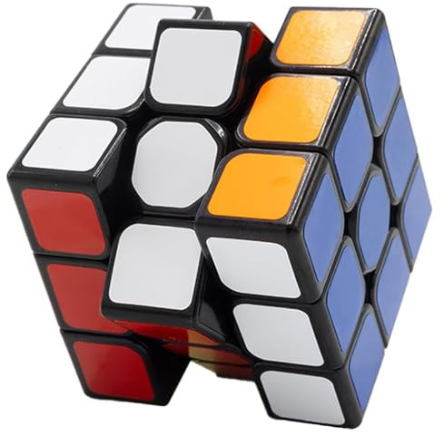 Zauberwürfel 3x3, Rubiks Cube Zauberwürfel Original Speed Cube, Einfaches Drehen & Glatt Spiel, Super-haltbarer Aufkleber mit Lebendige Farben