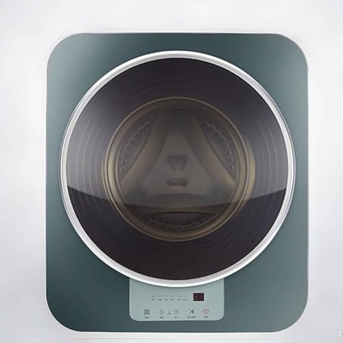 Portable Mini Washing Machine,Wall Mounted Automatic Front Drum Washer Dryer Combo With LED Touch Panel,High-Speed Spin Mini Washers,Multiple Washing Modes, Intelligent Anti-Fall,for Dormitory