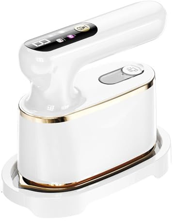 Mini Resestrykjärn 1200W Handhållen Ångjärn Med LCD -skärm Fyra Lägen Hanterar Rotationsportbara Resekläder Strykmaskin för resor och hem