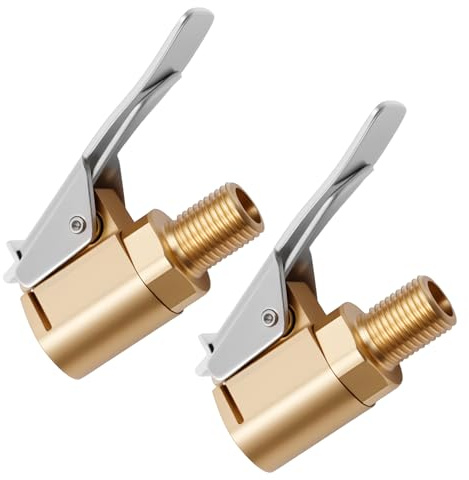 8 mm für Ventile mit Gewinde, 2PCS Ventilverlängerung für Kompressoren | Reifenfülladapter mit Hebelmechanismus, Autoventil Adapter, für Autoreifen Einfacher