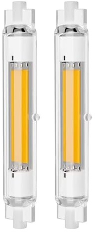 EIMOPE R7S LED 118mm Dimmbar 30w Birne - 30W R7S led 118mm Glühbirne ersatz für 200w 300W Halogen Lampen - Neutralweiß 4000K 3000LM für Deckenfluter, Leselampen, Kein Flackern, 2er Pack