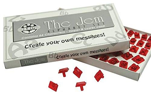 Jem Cutter Buchstaben Set, 64 teilig, Cortador Galletas Molde Cortapastas