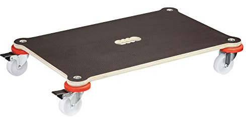 WAGNER Transporthilfe MM 1375 I 71 x 44 x 12,5 cm - Tragkraft 200 kg - ideal für schwere Transportboxen mit sensiblem Inhalt I rutschfest, wandschonend & feststellbar - 20137501