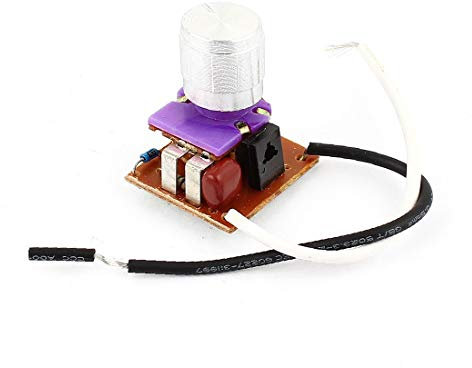 New Lon0167 Silver Tone Featured 14mm Dia Knob reliable efficacy Light Dimmer Control Switch AC220V 1-3A(id:093 f8 f0 20b)