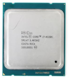 Intel Core i7 4930K Extreme Hex Core CPU Retail (Sockel 2011, 3,40 GHz, 12 MB, 130 W, Hyper-Threading-Technologie, Virtualisierung für Directed I/O) (Generalüberholt)