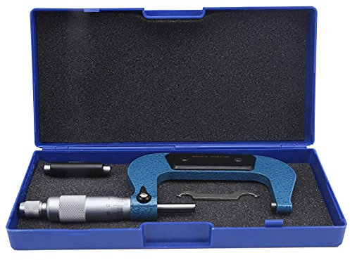 Bügelmessschraube, Bügelmessschraube, Hochgenau 0,01 Mm, Messbereich 50-75 Mm, Industriewerkzeuge, Ultrapräzises Spiralmessgerät Zum Messen Kleiner Nuten/Bohrer