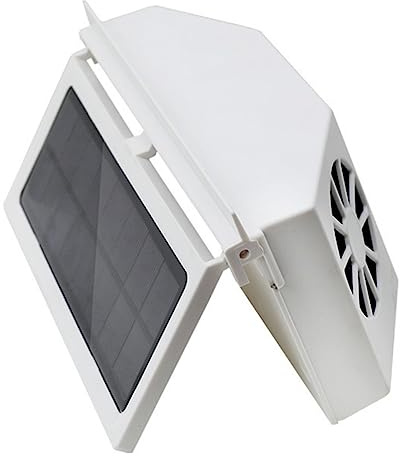 GALPADA Ventilador De Escape Solar Para Automóvil Extractor De Aire Ventilador De Ventana Para Circulación De Aire Coche Instalación Sencilla y Energía Ecológica