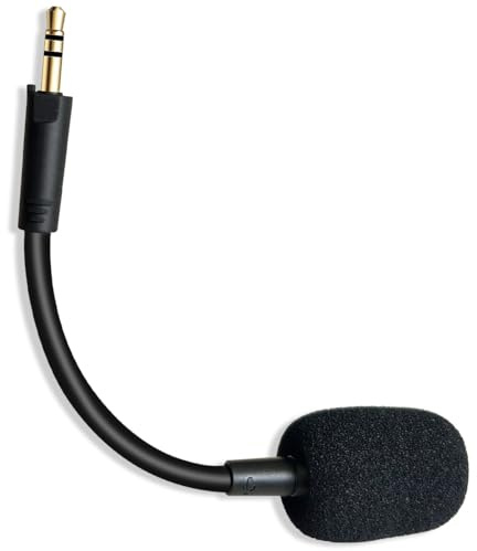 MJKOR Replacement Mic Compatible with Razer Barracuda X Headsets, Noise Cancelling Boom Microphone Replacement Compatible with BarracudaX Headphones