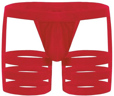 Generico Perizoma da Uomo Divertente C-String Divertente A Vita Bassa Mutandine Bikini Chic con Bulge Slip Lingerie per Sport Adatti per Spettacoli Teatrali Underwear