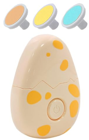 Sdlnklm Coupe-ongles Électrique Trimmer Automatique Polisseur pour Ongles Bébés Sûr et Discret PP Léger Pratique Utilisation Enfant Personne Adulte, 3 têtes de meulage
