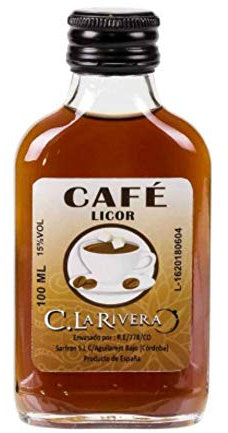 Lote de 15 Botellas Petaca de Licor de CristalCafé. Regalos Originales. Complementos. Detalles para Bodas, Comuniones, Bautizos y Cumpleaños. CC