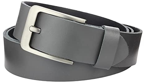 Manza Gürtel Ledergürtel Damen Herren 4cm breit echtes Leder Handgemacht Jeansgürtel Rindleder MADE IN GERMANY NEU #4M420