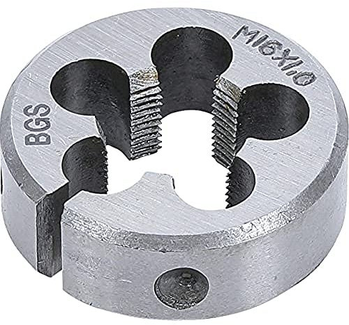 BGS technic BGS 1900-M16X1.0-S | Filiera filettata | M16 x 1,0 x 25 mm