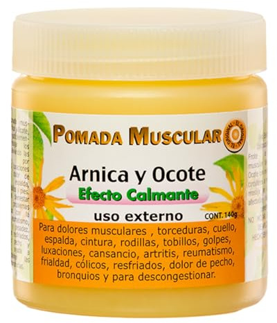 Florigan Arnica & Ocote Muscle Ointment 140grs. Calming Effect