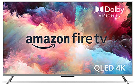 Amazon Fire TV 75 Omni QLED Series 4K UHD smart TV, Dolby Vision IQ, Fire TV Ambient Experience, local dimming, hands-free with Alexa