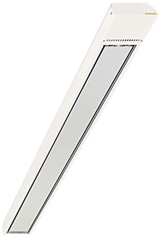 Ecosun S+ Infrarot Heizstrahler 900W IPX4 Dunkelstrahler Infrarotheizung für Werkstatt Garage Hobbyraum