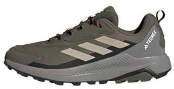 adidas Terrex Anylander Hiking Shoe - Scarpe Basse Non da Calcio, Olive Strata/Wonder Beige/Core Black,