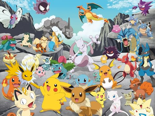 Ravensburger Puzzle Pokémon - 1500 Teile Puzzle für Erwachsene | 1500 Teile Pokémon Puzzle, Erwachsenenpuzzle, Geschenk für Frauen und Männer