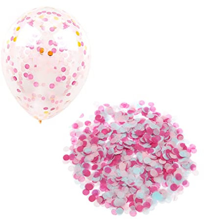 PRETYZOOM 50g Pastellfarben Konfetti Luftballons Mit Papierstückchen Für Hochzeiten Geburtstagsfeiern Und Besondere Anlässe Deko Für Romantische Feiern