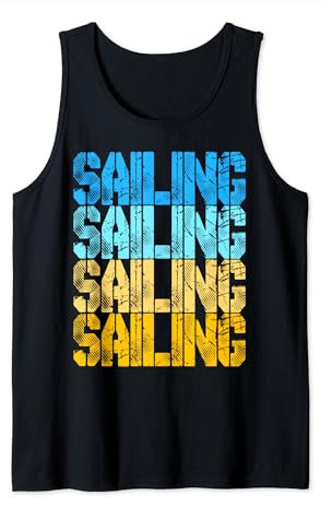 Sailing Segeln Tshirt für Skipper und Kapitän Tank Top