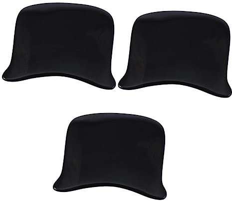 FOMIYES 3stücke Wasserbuffalo Horn Gua Massageplatte Multi-funktionale Körper-schaber Für Rücken Und Beine Praktische Guasha Massageboard Für Tiefenentspannung Und Hautpflege