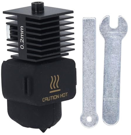 Düsen-Kit aus Gehärtetem Stahl, 3D-Drucker-Hotend, Abnehmbare Düse, Hotend-Kit für A1 A1 Mini (0,2 mm)