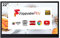 Soulaca 22inch Smart LED Black TV for Bathroom,1080P Waterpoof with Wi-Fi and Bluetooth, Integrated with Speaker Android 14.0 System,B22