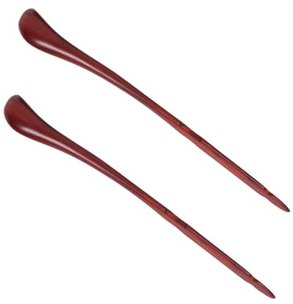 UPKOCH 2 Stück Professionelle Hackbretthämmer mit Eimer Großer Brauner Hackbrett Schlägel für Bequemes Dulcimer Training und Praxiszubehör
